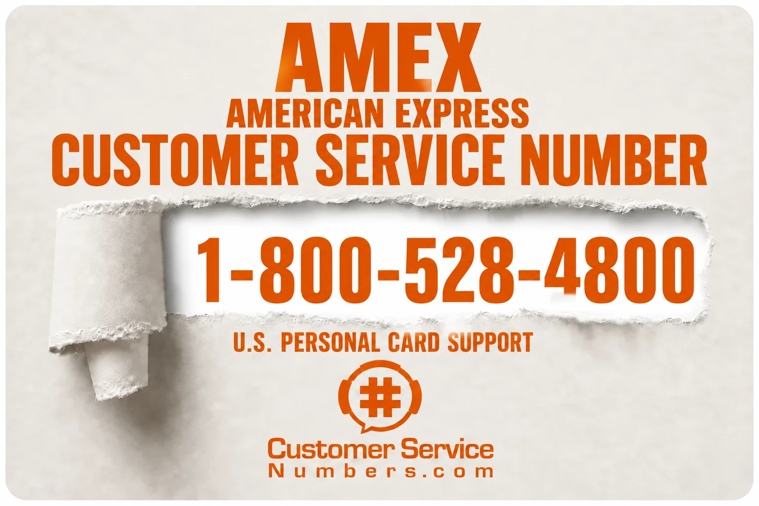 Amex American Express U.S. personal card customer service number 1-800-528-4800