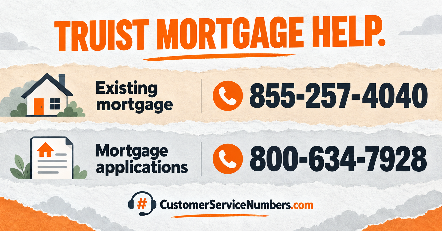 Illustration for the CSN Truist mortgage help and contact guide.