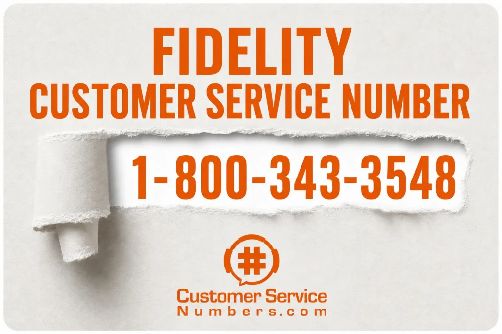 Fidelity Customer Service Number 1-800-343-3548 Fidelity customer service number 1-800-343-3548