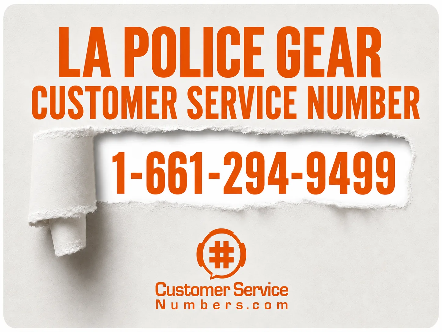 LA Police Gear Customer Service: 1-661-294-9499 — CustomerServiceNumbers.com.